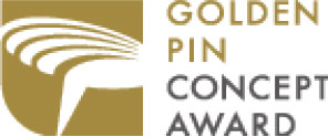 GOLDEN PIN CONCEPT AWARD