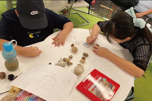 パッといろは presents 出張おえかきラボ ～手のひらの自然VS.ぼくの眼～