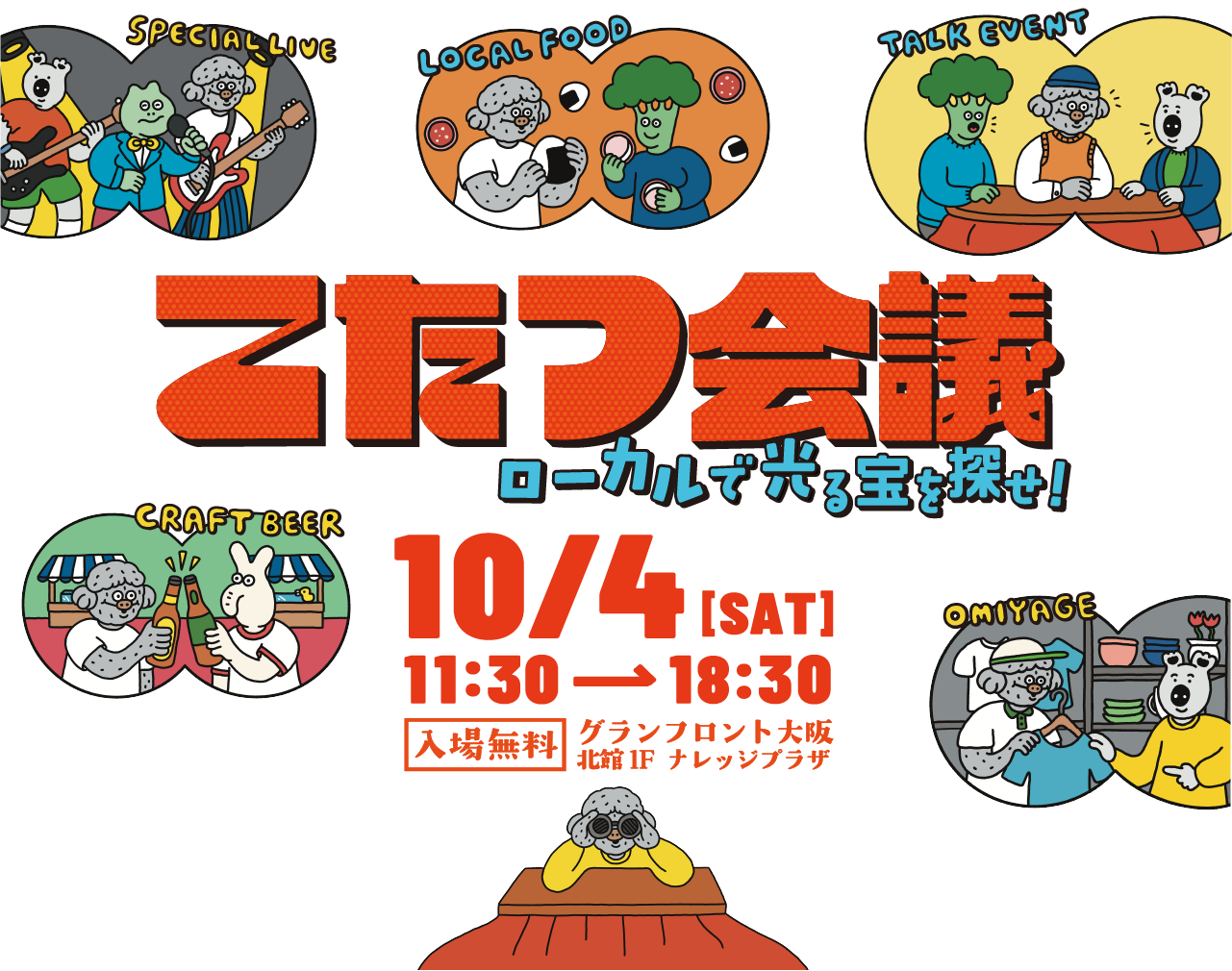 こたつ会議17回目　ローカルで光る宝を探せ！