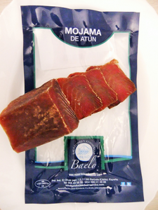 Photo 4.:  Mojama, a delicacy made of dried tuna with the name taken from the ruins of Baelo. It may have the same taste as 2,200 years ago.