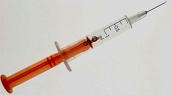 注射器 ワクチン