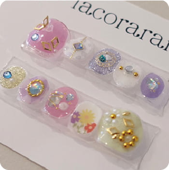 オリジナルネイルチップをつくろう