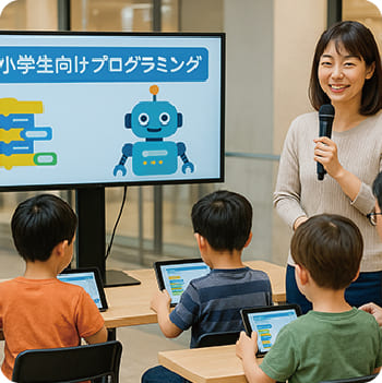 親子で楽しむキッズプログラミング教室