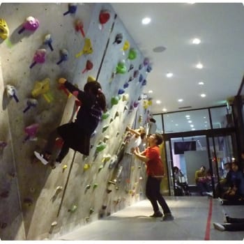 キッズボルダリング体験会