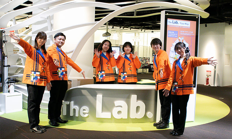 The Lab.ツアー｜コミュニケーター｜ナレッジキャピタル